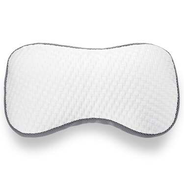 2 x Sleezzz Premium Viskoelastik Kontur Kissen Schmetterling 36 x 60 cm mit hautsympathischem Doppeltuch-Bezug