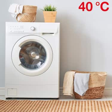 2,5 cm komfortabla putu virskārta Sleezzz® Basic 180 x 200 cm ar 7 zonu viļņu stepējumu un stūru gumijām