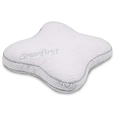 2 x Sleezzz® premium gel foam contour and stomach sleeper pillows