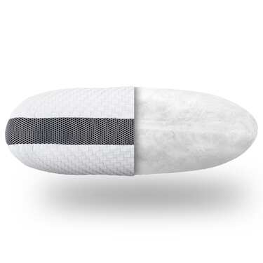 2 x Sleezzz Premium Viskoelastik Kontur Kissen Schmetterling 36 x 60 cm mit hautsympathischem Doppeltuch-Bezug