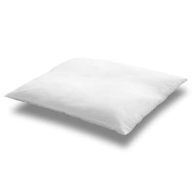 7-strefowy materac wiskoelastyczny Sleezzz Smart 90 x 200 cm, wysokość 18 cm, poziom twardości H3 z pianką z pamięcią powietrza + poduszka z mikrofibry CloudComfort Basic 80 x 80 cm