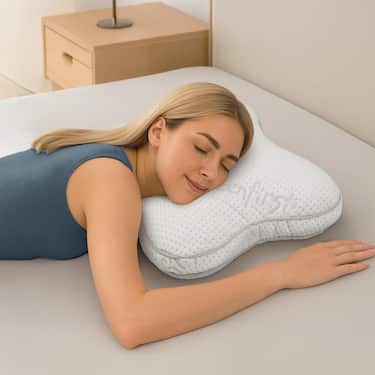 Sleezzz® premium gel spumă contur și stomac pernă de dormit