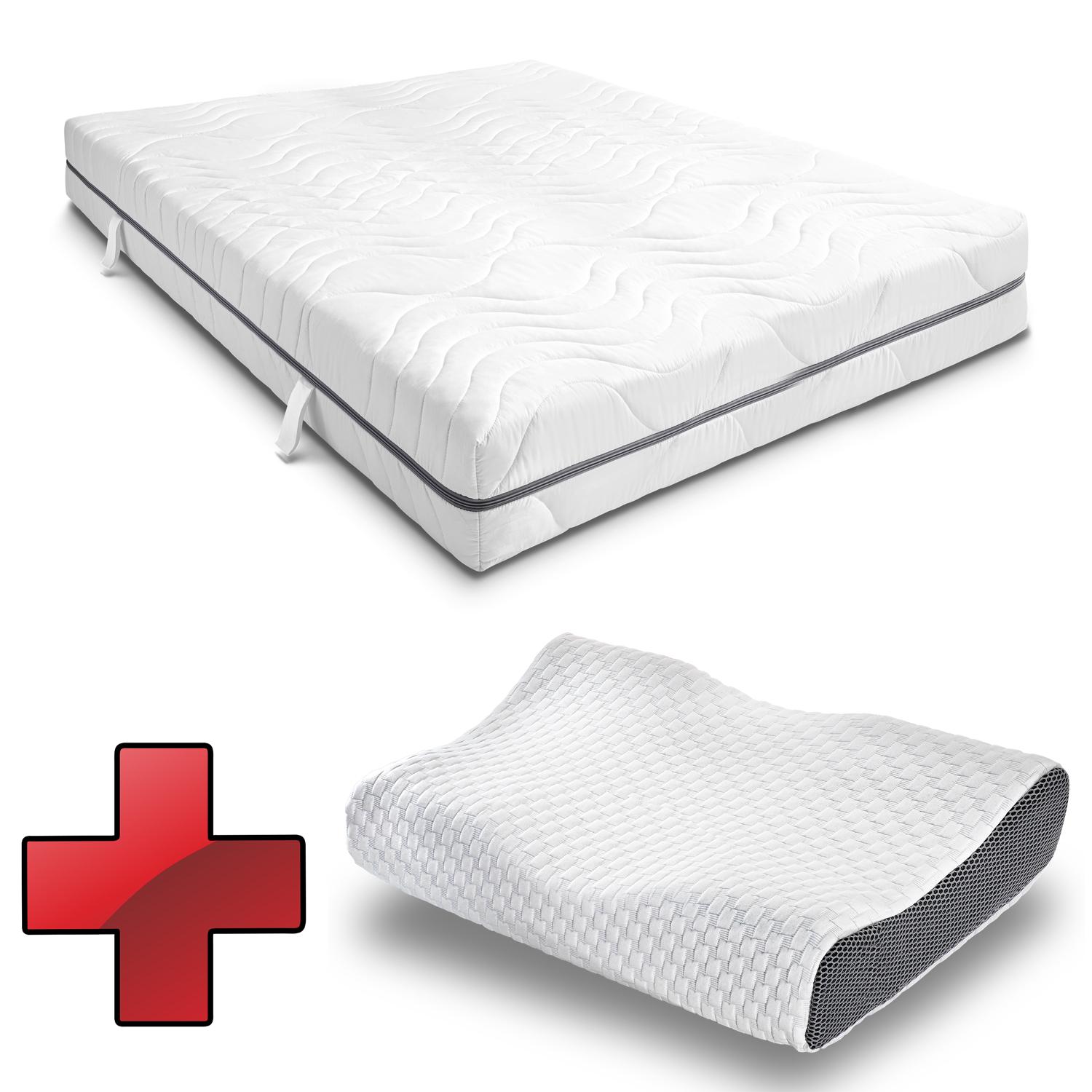 Sleezzz® Smart mattress 140x200 cm + Sleezzz® Premium gel pillow Sleezzz® Smart mattress 140x200 cm + Sleezzz® Premium gel pillow