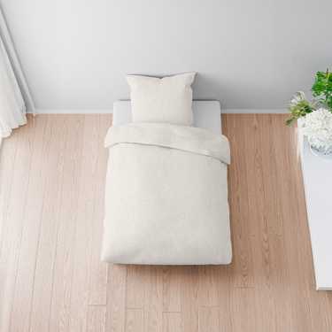Sleezzz®-sengetøy i musselin natur 135 x 200 cm + 80 x 80 cm