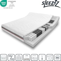 7-consko ortopedsko vzmetno ležišče Sleezzz Premium 120 x 200 cm, višina 23 cm, stopnja trdote H2/H3