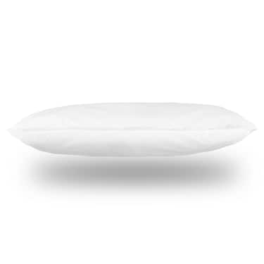 7-strefowy materac wiskoelastyczny Sleezzz Smart 90 x 200 cm, wysokość 18 cm, poziom twardości H3 z pianką z pamięcią powietrza + poduszka CloudComfort Basic z mikrofibry 40 x 80 cm