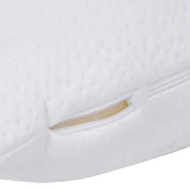 2 x Sleezzz® Cool gel foam contour neck support pillow 40 x 60 x 16 cm