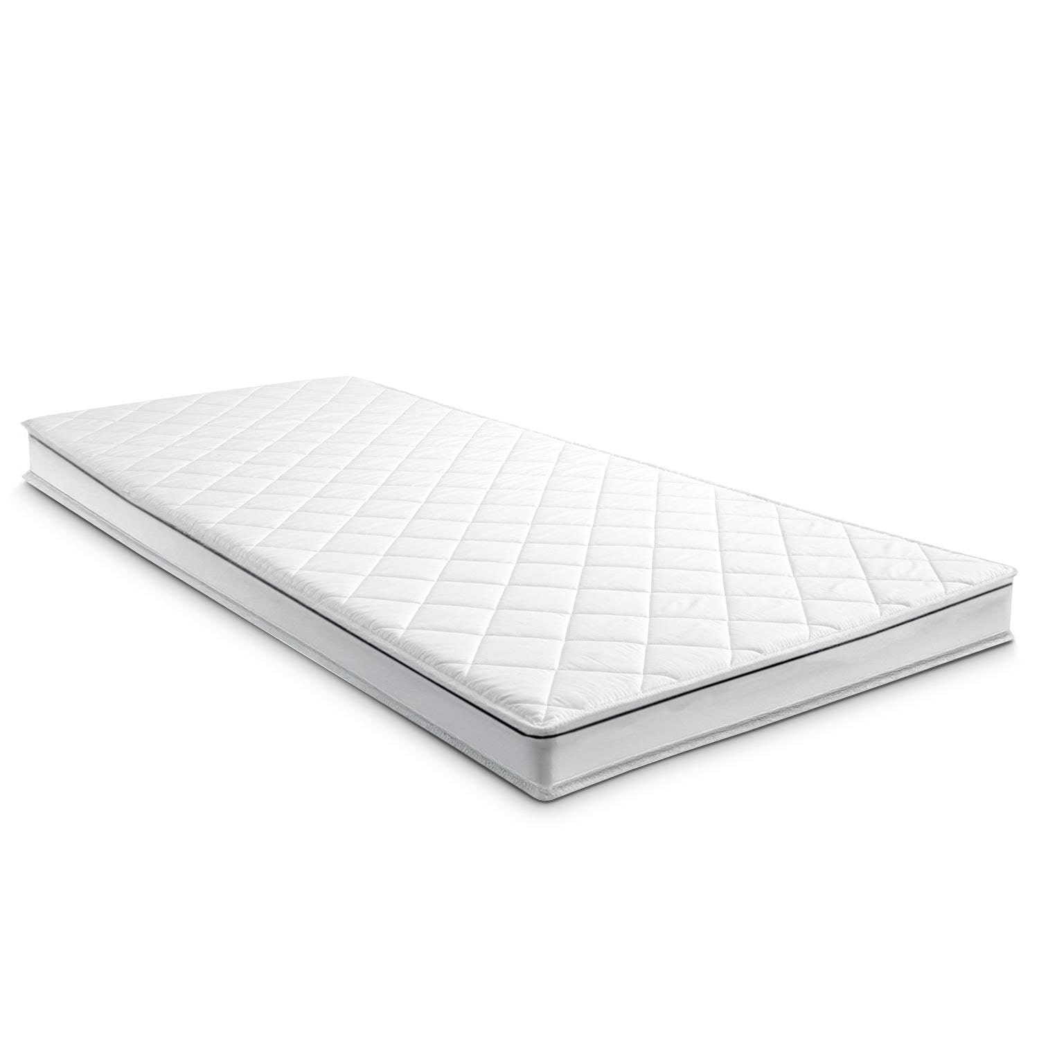 Materasso a 7 zone a molle insacchettate Sleezzz Superior 80 x 200 cm, altezza 18 cm, livello di rigidità H3 Materasso a 7 zone a molle insacchettate Sleezzz Superior 80 x 200 cm, altezza 18 cm, livello di rigidità H3