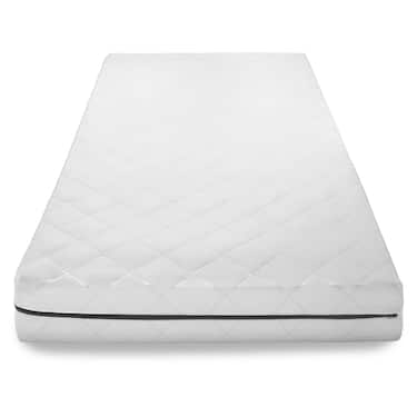 Sleezzz Superior taskujousipatja 90 x 200 cm, korkeus 18 cm, lujuusluokka H3 + CloudComfort Basic mikrokuitupatja 135 x 200 cm + 80 x 80 cm.