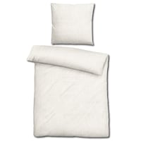 Doppelpack Sleezzz® Musselin Bettwäsche natur 135 x 200 cm + 80 x 80 cm