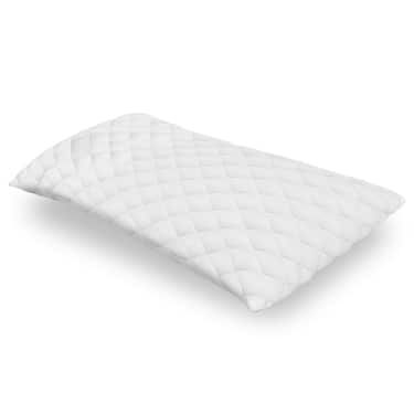7-strefowy materac wiskoelastyczny Sleezzz Smart 90 x 200 cm, wysokość 18 cm, poziom twardości H3 z pianką z pamięcią powietrza + poduszka żelowa CloudComfort Basic 40x80 cm