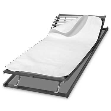 Nubbed mattress protector Slatted frame support Mattress base 80 x 200 cm
