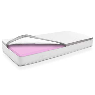 7-soners ergonomisk pocketfjærmadrass Sleezzzzz Diamond T1000 80 x 200 cm, høyde 23 cm, fasthetsnivå H2/H3, 1000 fjærer/2m²