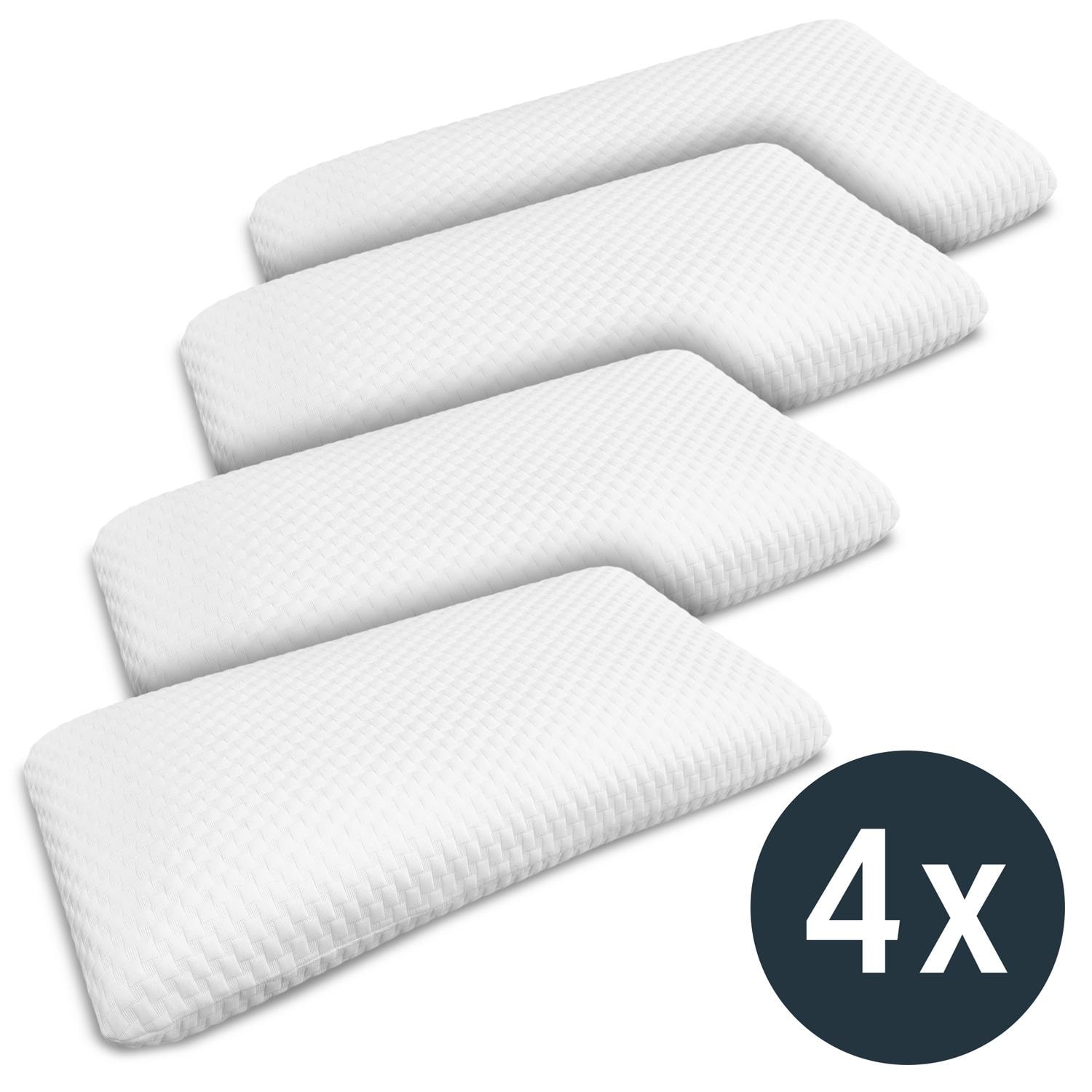 4 x Sleezzz Diamond Visko Nackenstützkissen Air 40 x 80 cm