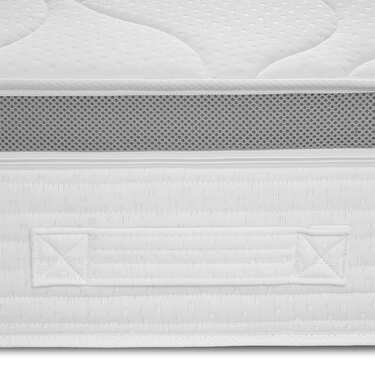7-zone ergonomic pocket spring mattress Sleezzz Diamond T1000 90 x 200 cm, height 23 cm, firmness level H2/H3, 1000 springs/2m²