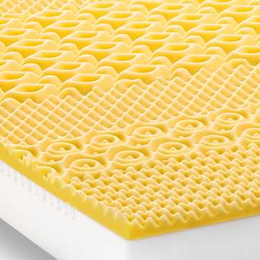 7-zone viscoelastic mattress Sleezzz Smart 120 x 200 cm, height 18 cm, firmness level H3 with air memory foam