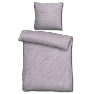 Doppelpack Sleezzz® Musselin Bettwäsche lila 135 x 200 cm + 80 x 80 cm