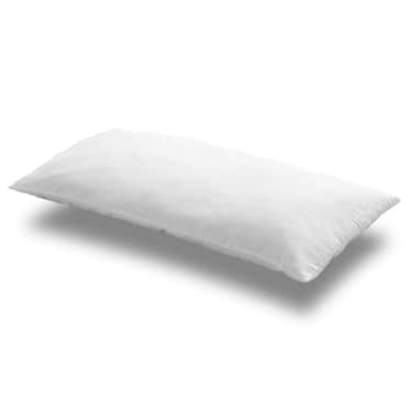 7-strefowy materac wiskoelastyczny Sleezzz Smart 90 x 200 cm, wysokość 18 cm, poziom twardości H3 z pianką z pamięcią powietrza + poduszka CloudComfort Basic z mikrofibry 40 x 80 cm
