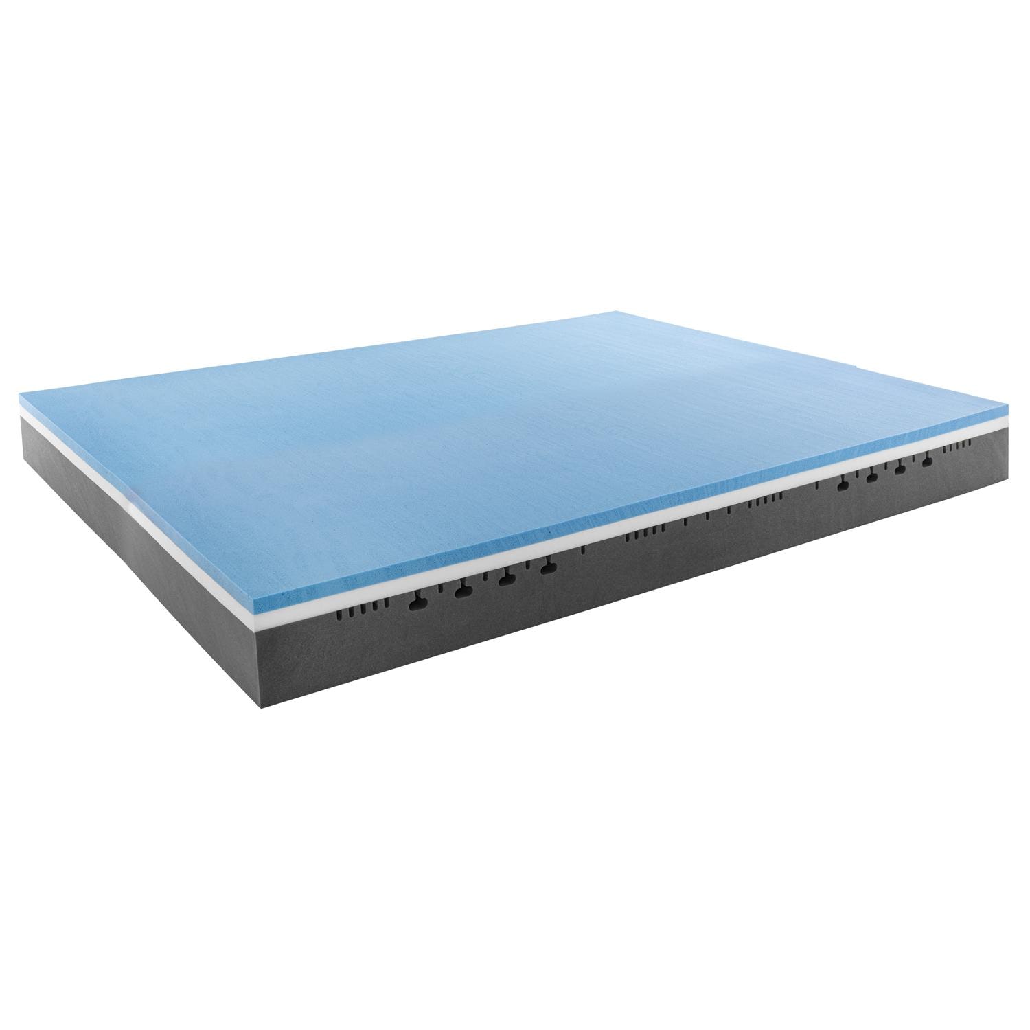 Don Descanso Viskoelastische Matratze 120x200 Cm – 21 Cm Hoch, Wendbar, Mit Graphen-System & Gravitas-Kern
