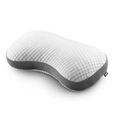 2 x Sleezzz Premium Viskoelastik Kontur Kissen Schmetterling 36 x 60 cm mit hautsympathischem Doppeltuch-Bezug