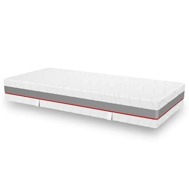 7-strefowy ergonomiczny materac sprężynowy kieszeniowy Sleezzz Premium 160 x 200 cm, wysokość 23 cm, poziom twardości H2/H3