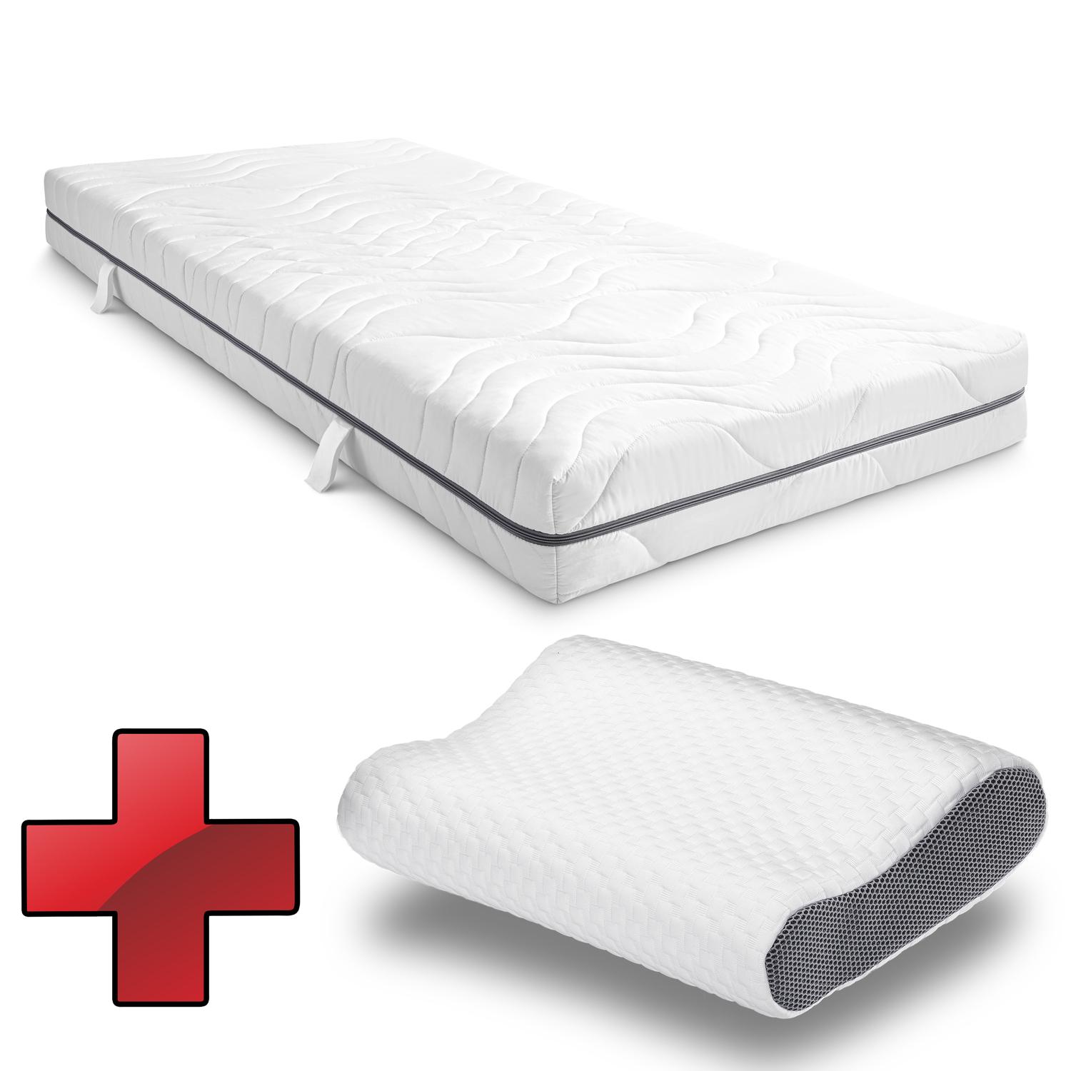 Sleezzz® Smart matracis 90x200 cm + Sleezzz® Premium spilvens ar atmiņas efektu Sleezzz® Smart matracis 90x200 cm + Sleezzz® Premium spilvens ar atmiņas efektu