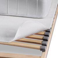 Nubbed mattress protector Slatted frame support Mattress base 80 x 200 cm