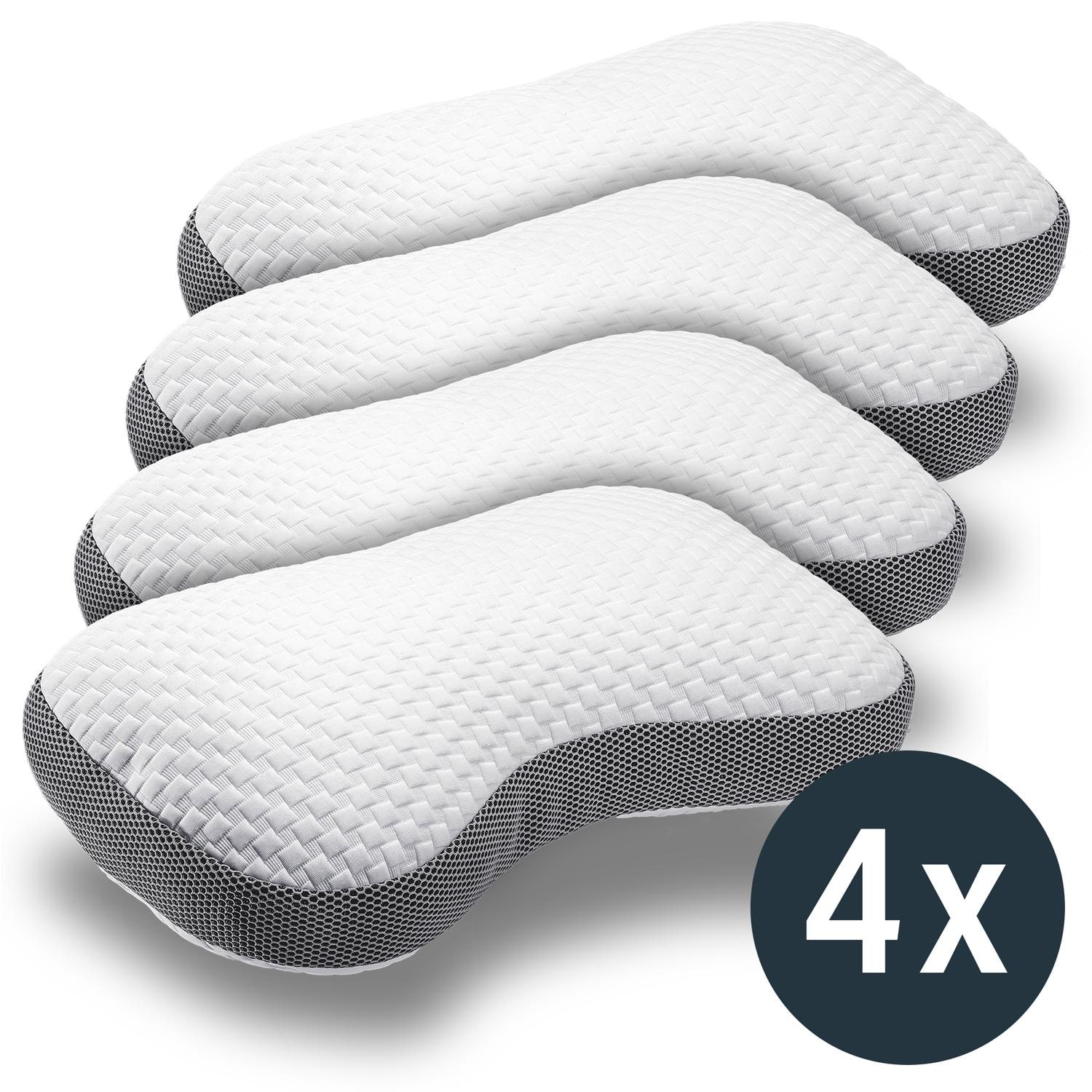 4er-Set Sleezzz® Premium Kontur-Kissen