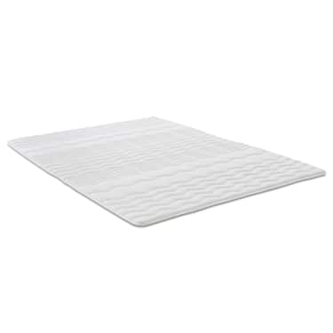 2,5-centimetrska udobna pena Sleezzz® Basic 80 x 200 cm s 7-conskim valovitim prešitjem in vogalnimi gumami