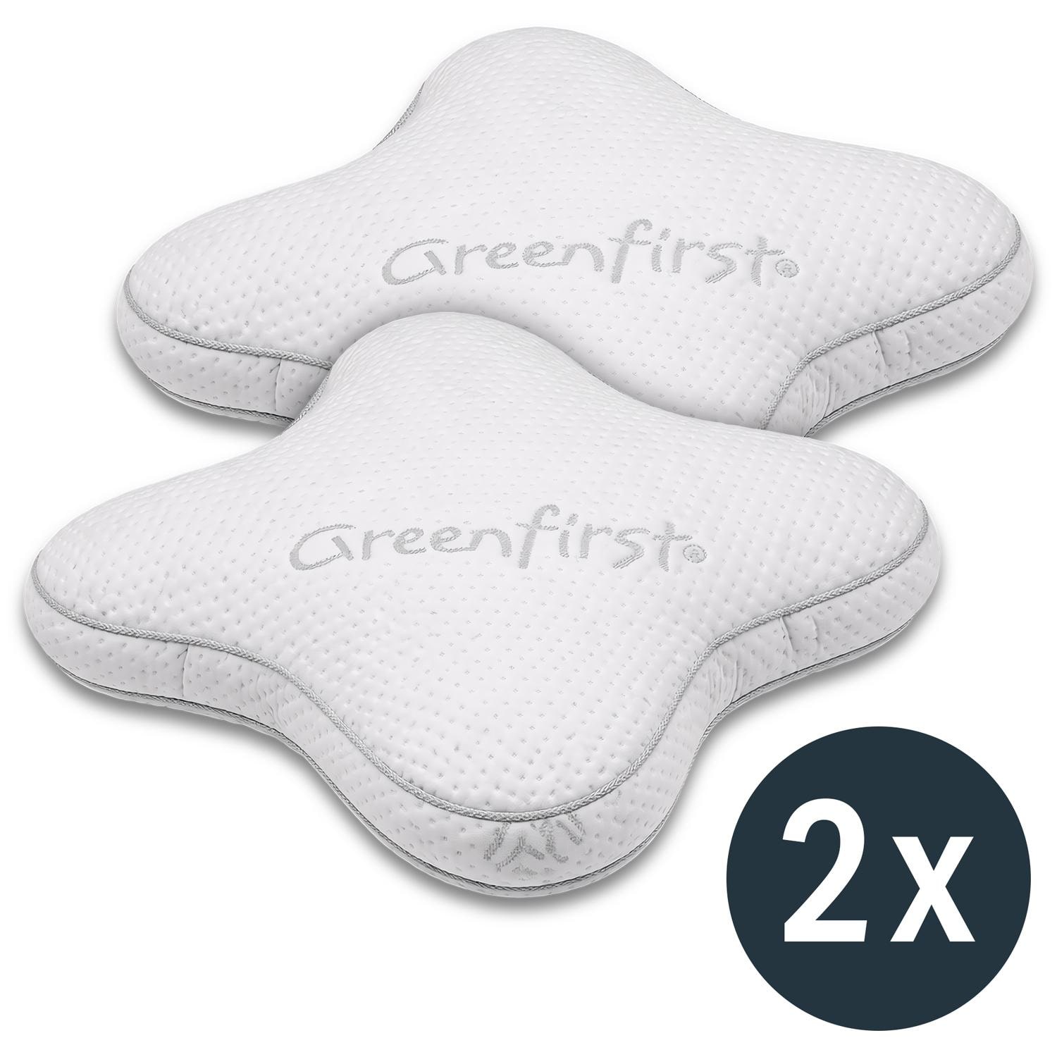 2 x Sleezzz® premium gel spumă contur și stomac perne dormitor
