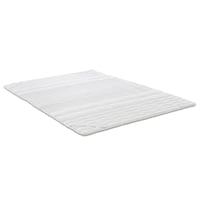 2,5-centimetrska udobna pena Sleezzz® Basic 80 x 200 cm s 7-conskim valovitim prešitjem in vogalnimi gumami