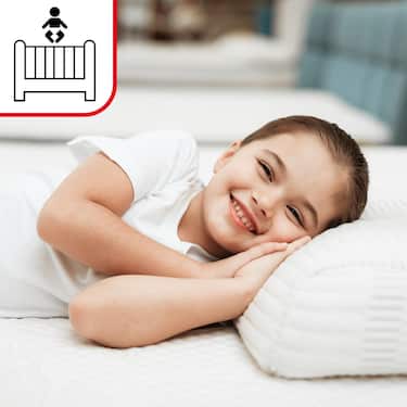 Sleezzz Basic Molton mattress protector 140 x 190 cm, mattress protector made of 100% cotton, natural colors, fixed tension