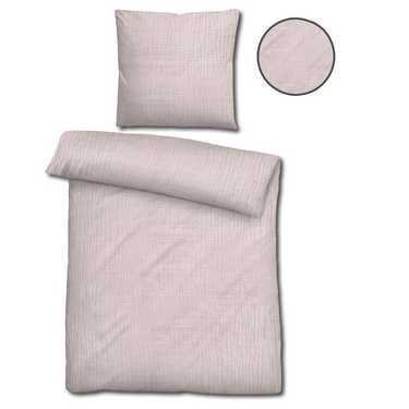 Biancheria da letto Sleezzz® in mussola rosé 135 x 200 cm + 80 x 80 cm