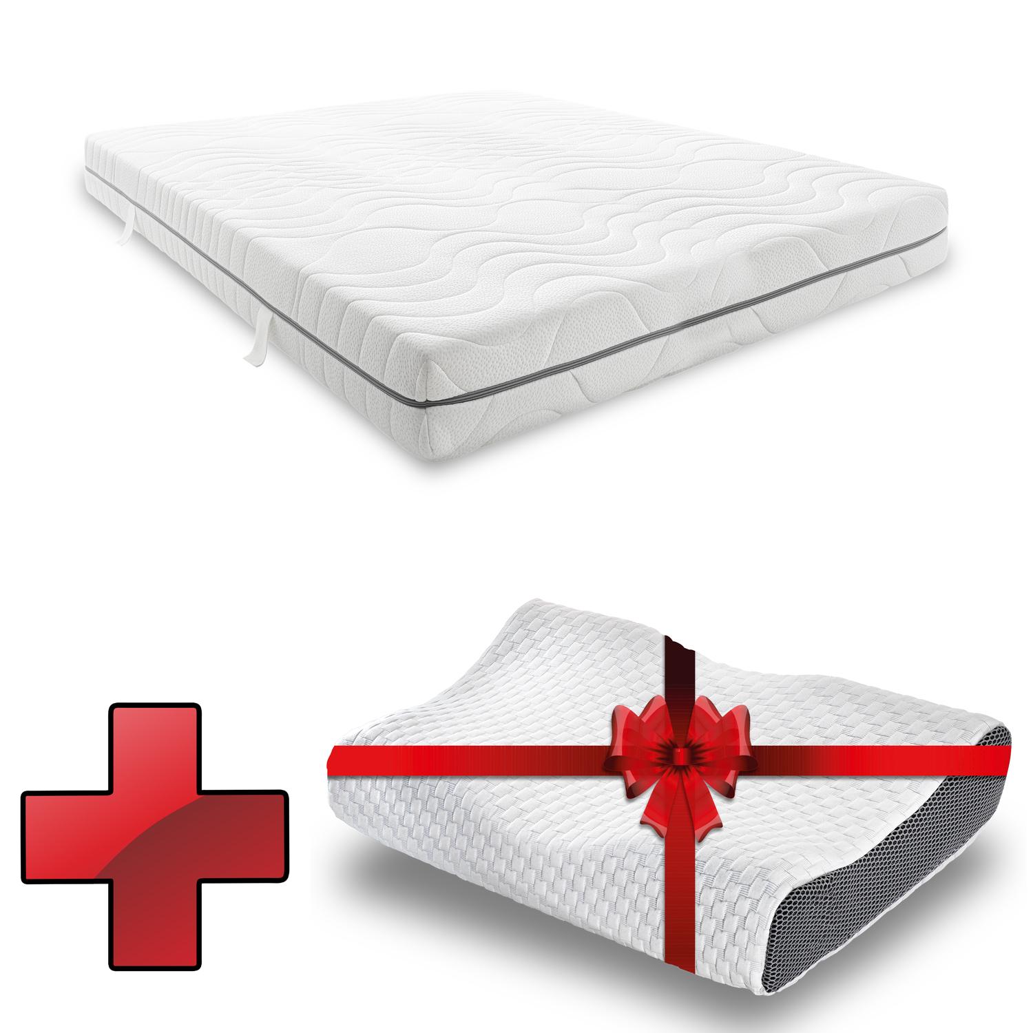 Sleezzz® Smart mattress 140x190 cm + Sleezzz® Premium gel pillow free of charge Sleezzz® Smart mattress 140x190 cm + Sleezzz® Premium gel pillow free of charge