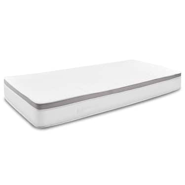 7 zónás ergonómikus zsebrugós matrac Sleezzz Diamond T1000 180 x 200 cm, magasság 23 cm, keménységi fokozat H2/H3, 1000 rugó/2 m² + 2 x CloudComfort Basic mikroszálas ágyneműkészlet 135 x 200 cm + 80 x 80 cm