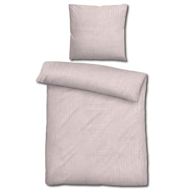 Doppelpack Sleezzz® Musselin Bettwäsche rosé 135 x 200 cm + 80 x 80 cm