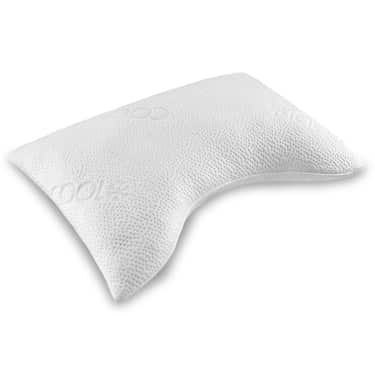 2 x Sleezzz® Cool gel foam contour neck support pillow 40 x 60 x 16 cm