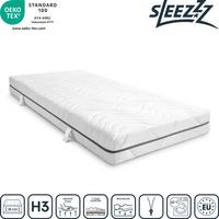 7-zone viscoelastic mattress Sleezzz Smart 90 x 200 cm, height 18 cm, firmness level H2+H3 with air memory foam