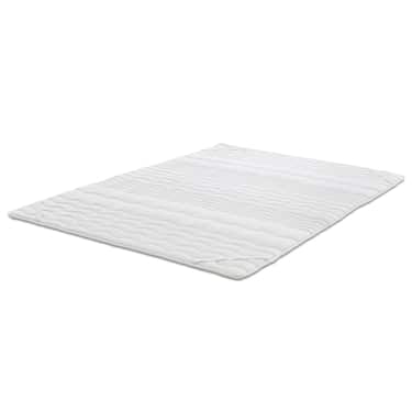 2.5 cm comfort foam topper Sleezzz® Basic 120 x 200 cm with 7-zone wave quilting and corner rubbers