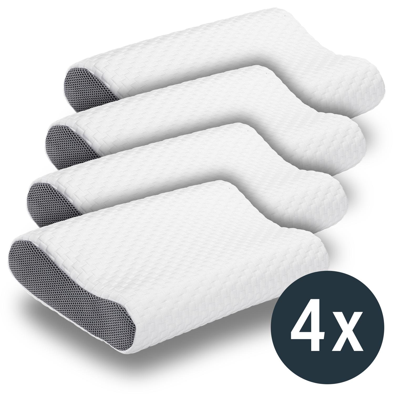 4er-Set Sleezzz® Premium Memory-Effekt Kissen