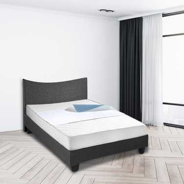 Sleezzz Vital waterproof absorbent fleece mattress topper, 75 x 90 cm, to protect the mattress